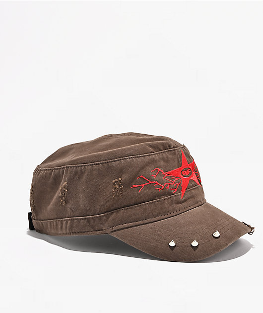 Personal Fears Comrade Brown Wash Cadet Hat