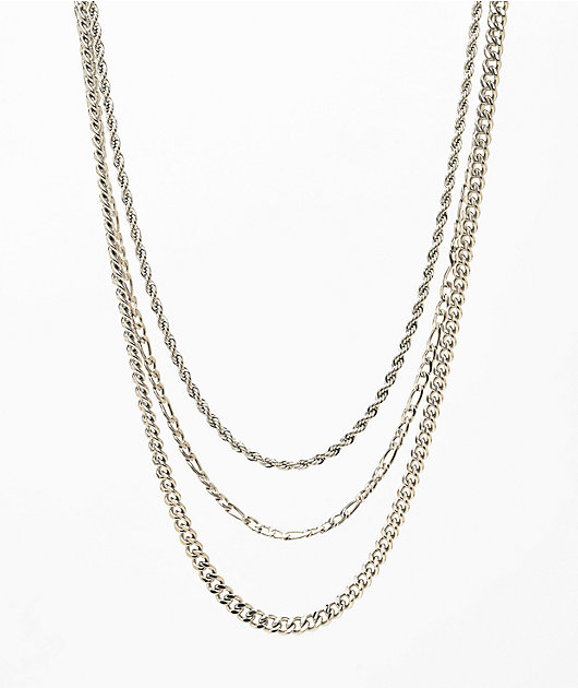 Personal Fears Party Pack Silver Chain Necklace Bundle