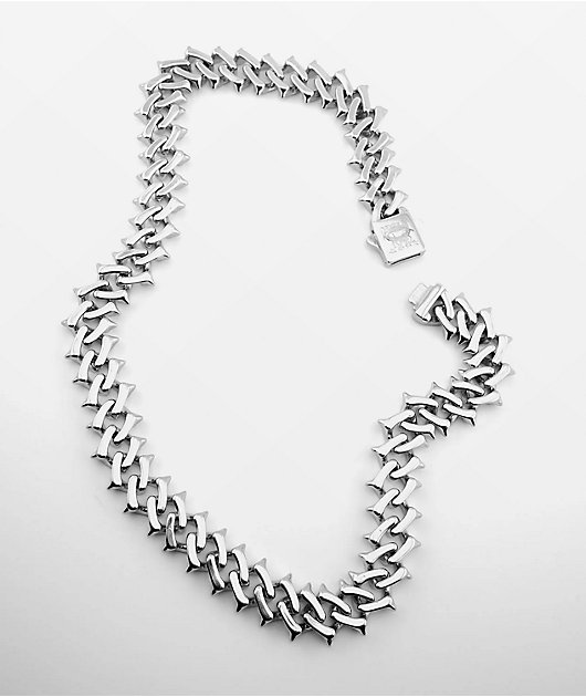 Personal Fears Raptor Link 2.0 Silver Chain Necklace