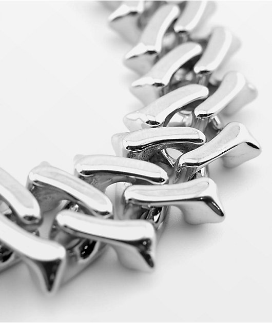 Personal Fears Raptor Link 2.0 Silver Chain Necklace