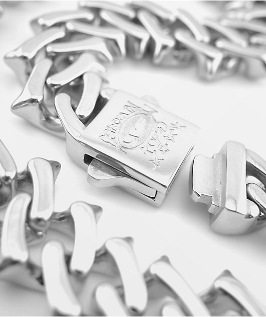 Personal Fears Raptor Link 2.0 Silver Chain Necklace