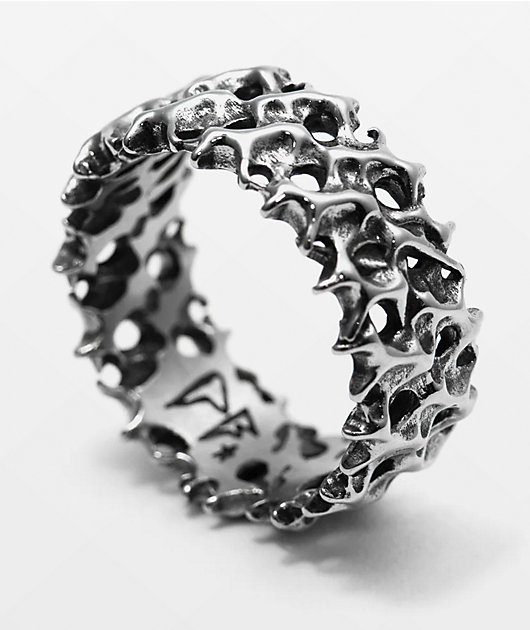 Personal Fears Sludge Silver Ring