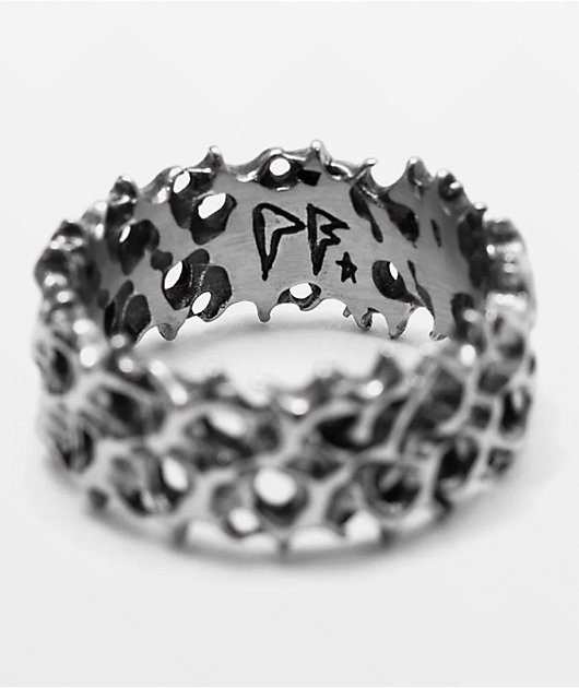 Personal Fears Sludge Silver Ring