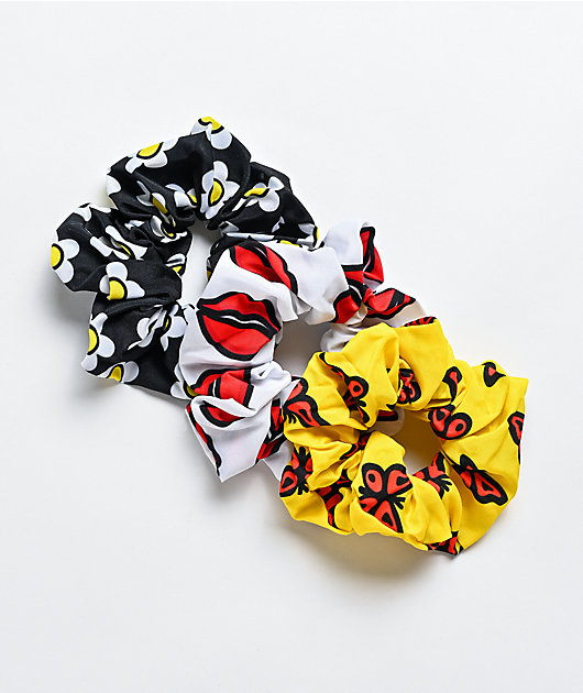 Petals and Peacocks Dream Lover 3 Pack Scrunchies