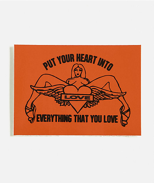 Petals and Peacocks Everything You Love Sticker