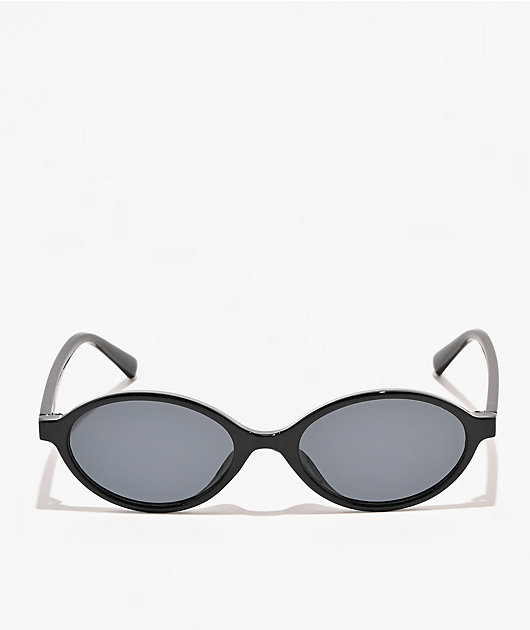 Petals and Peacocks Malice Black Sunglasses