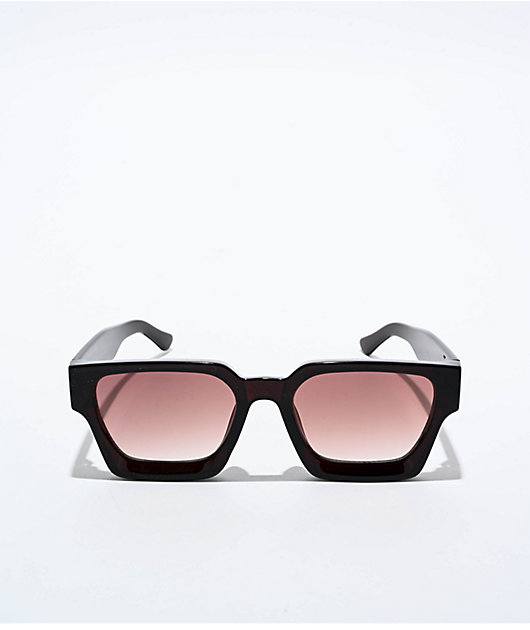 Petals and Peacocks Optimistics Chocolate Sunglasses