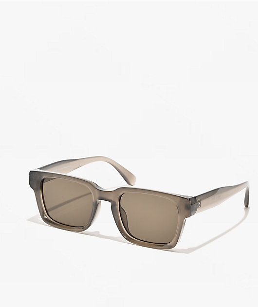 Petals and Peacocks Phrase Asphalt Sunglasses