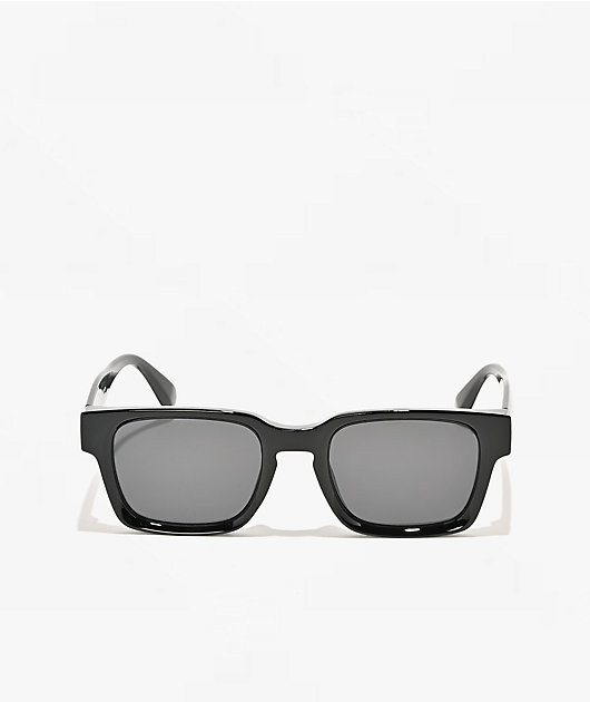 Petals and Peacocks Phrase Black Sunglasses