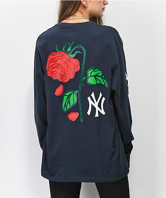 Petals and Peacocks x '47 NY Yankees Long Sleeve T-Shirt