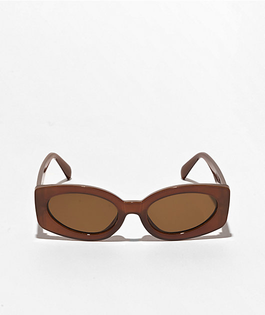 Petals by Petals & Peacocks Sol Amber Sun Round Sunglasses
