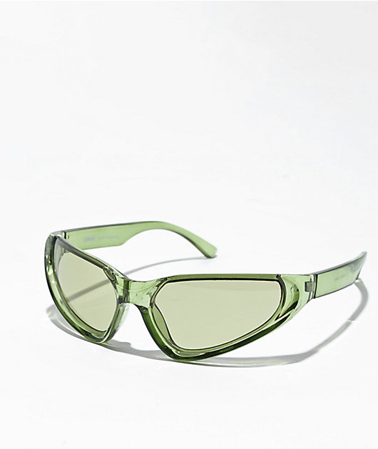 Petals by Petals & Peacocks Outlook Olive Sunglasses | Zumiez