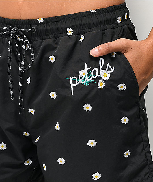 Petals by Petals and Peacocks Daisy Garden shorts negros con lunares