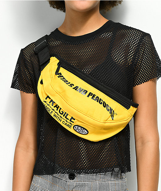 Petals by Petals and Peacocks Handle With Care Fanny Pack