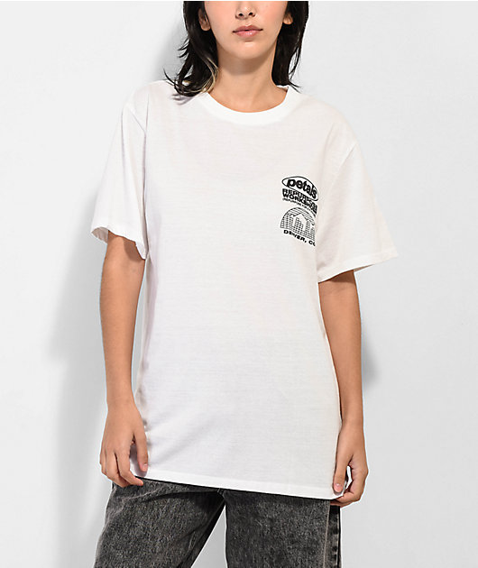 Petals by Petals and Peacocks Repurpose White T-Shirt