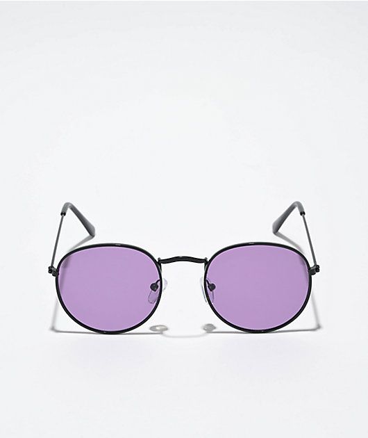 Picnic Purple & Black Sunglasses
