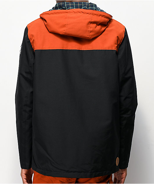 Picture Organic Jack Black & Orange 10K Snowboard Jacket