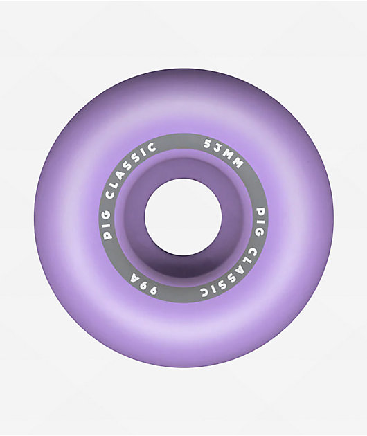 Pig Classic 53mm 99a Purple Skateboard Wheels