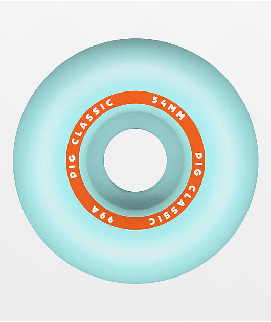 Pig Classic 54mm 99a Blue Skateboard Wheels