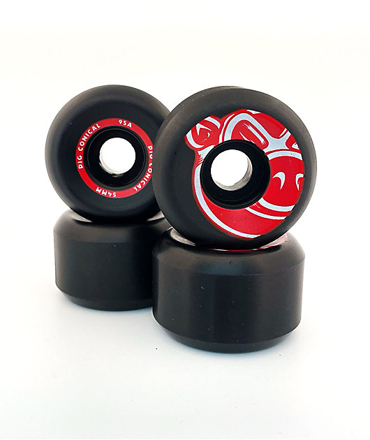 Pig Conical 54mm 95a Black Skateboard Wheels | Zumiez