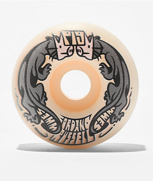 Pig Cordano Panthers 53mm 99a White Skateboard Wheels