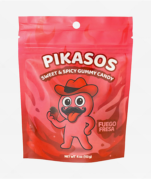 Pikasos Fuego Fresa Gummy Candy