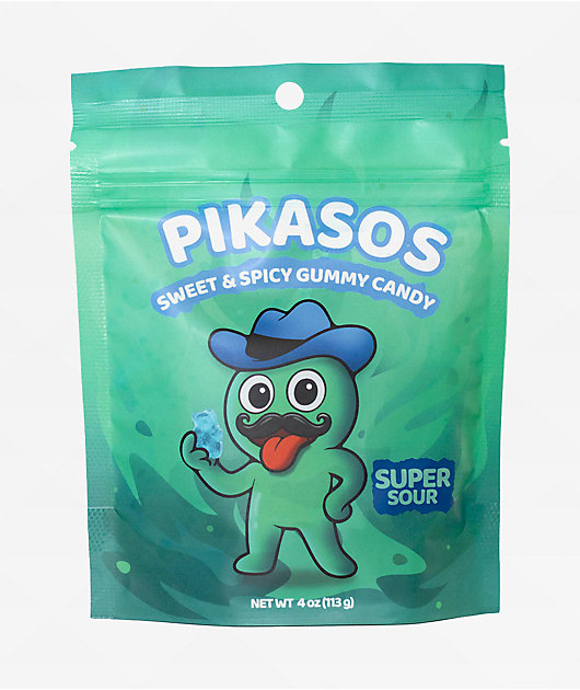Pikasos Super Sour Gummy Candy | Zumiez
