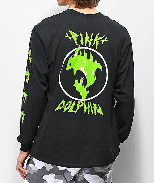 Pink Dolphin Aqua Green Flame Black 