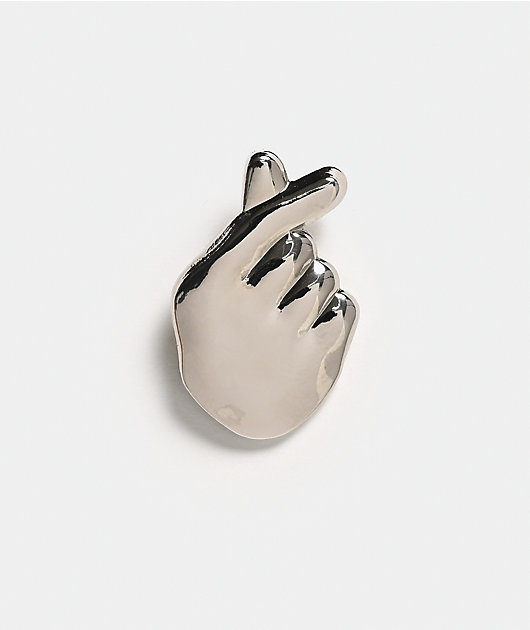 Pintrill Finger Heart Pin