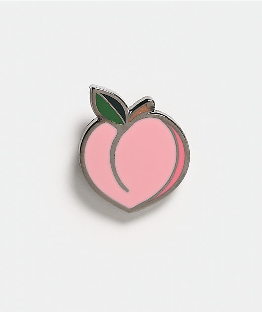 Pintrill Peach Enamel Pin