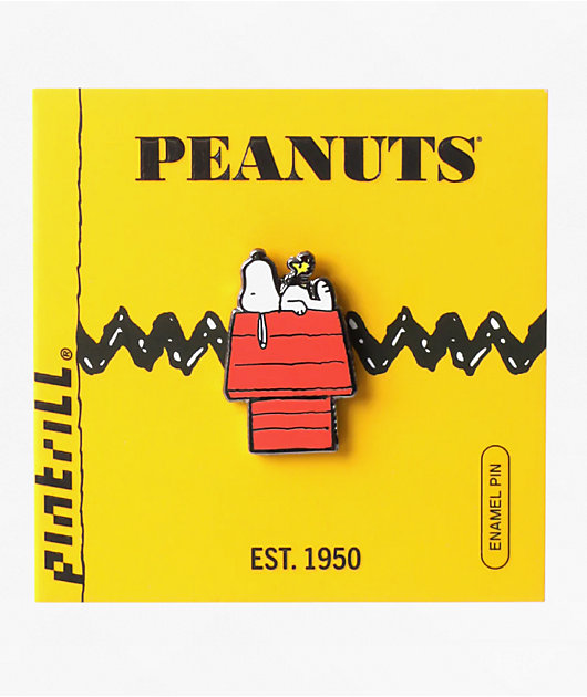 Pintrill Snoopy & Woodstock House Enamel Pin