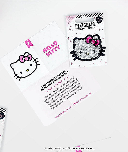 Pipsticks x Hello Kitty and Friends Pixigem Sticker