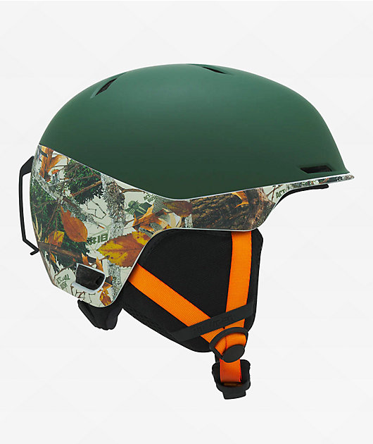 Pit Viper Actualbush Brainstorm Green & Camo Snowboard Helmet
