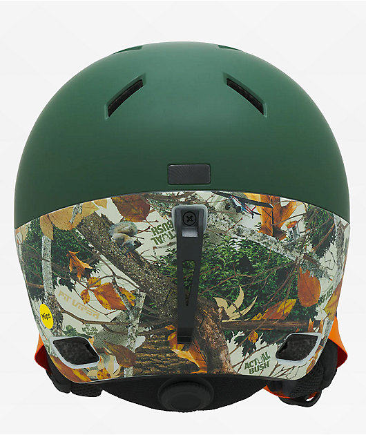Pit Viper Actualbush Brainstorm Green & Camo Snowboard Helmet Pit Viper Actualbush Brainstorm Green & Camo Snowboard Helmet