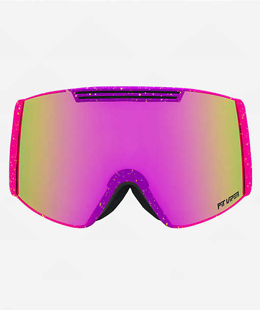 Pit Viper Backslap The 93 Combustion Purple Snowboard Goggles