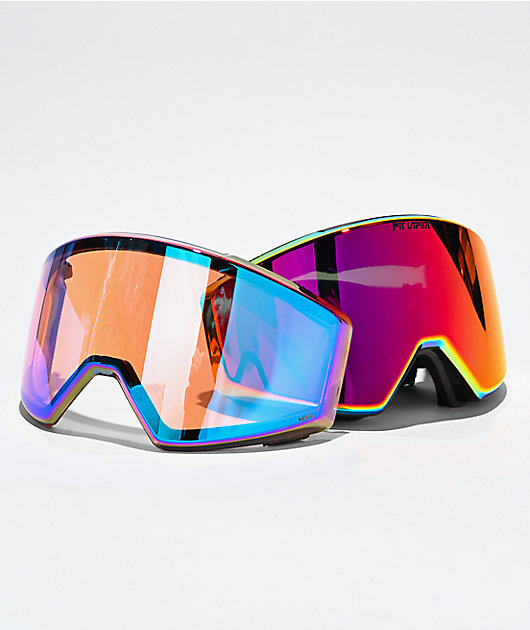 Pit Viper Exec BN5000 Black & Red Snowboard Goggles