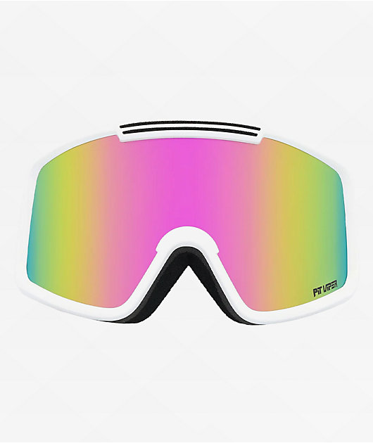 Pit Viper French Fry Miami Night Snowboard Goggles