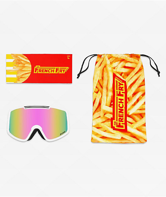 Pit Viper French Fry Miami Night Snowboard Goggles