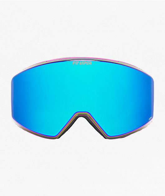 Pit Viper Night Rider BN5000 Black Snowboard Goggles