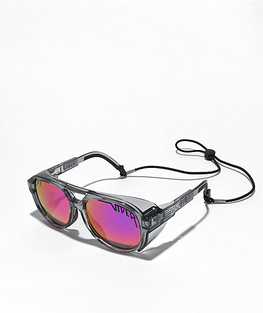 Pit Viper The Exciters Smoke Show Polarized Grey Sunglasses