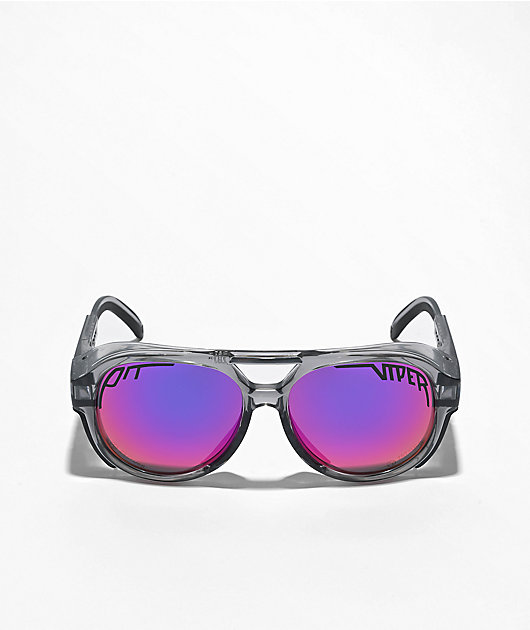 Pit Viper The Exciters Smoke Show Polarized Grey Sunglasses