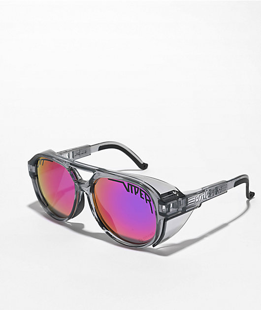 Pit Viper The Exciters Smoke Show Polarized Grey Sunglasses