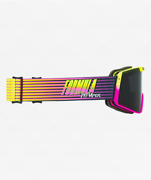 Pit Viper The Formula Backslap Snowboard Goggles