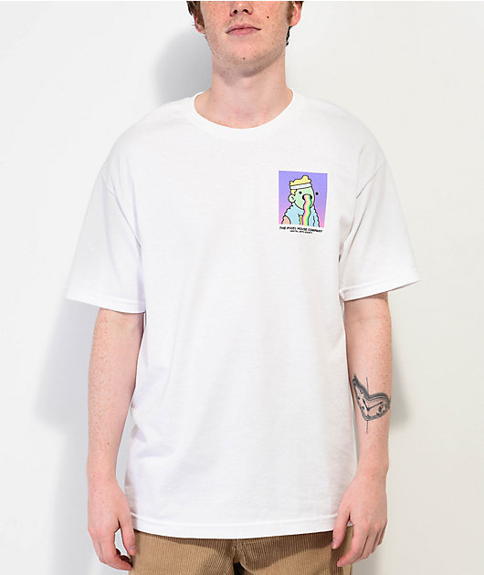 Pixel House Rainbro Barf White T-Shirt