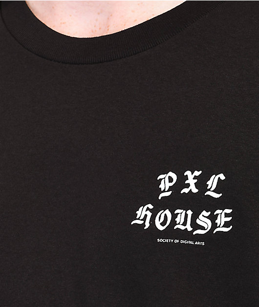 Pixel House Sushi Mutant Black T-Shirt