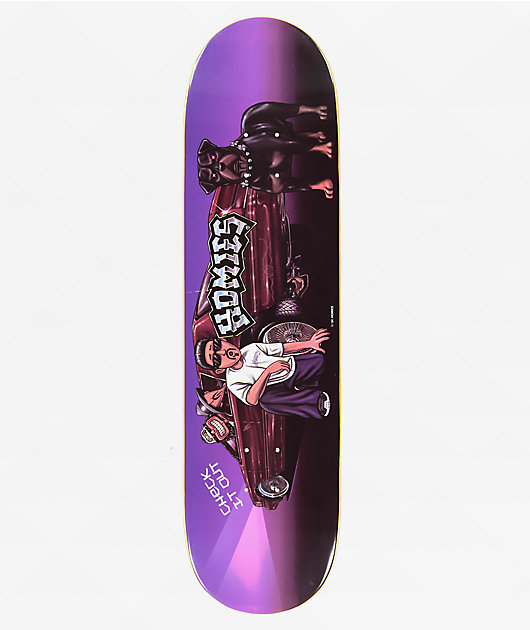 Pizza x Homies Check It Out 8.25" Skateboard Deck