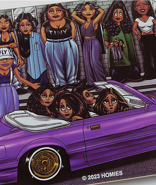 Pizza x Homies Homegirl Hangout 8.5" Skateboard Deck