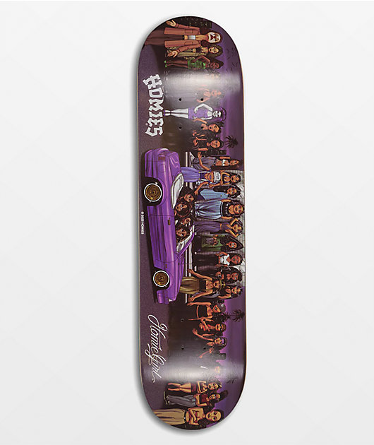 Pizza x Homies Homegirl Hangout 8.5" Skateboard Deck