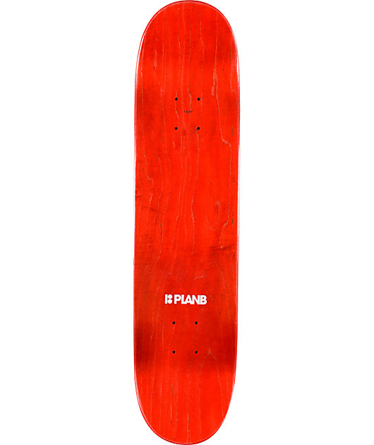 skateboard deck monogram red