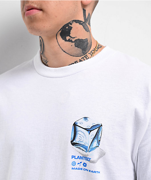 Planted Ice Dice White T-Shirt | Zumiez